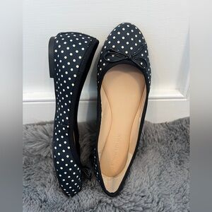 Polka dot Banana Republic flats